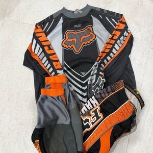 Fox Racing Jersey - Black, Gray, Orange